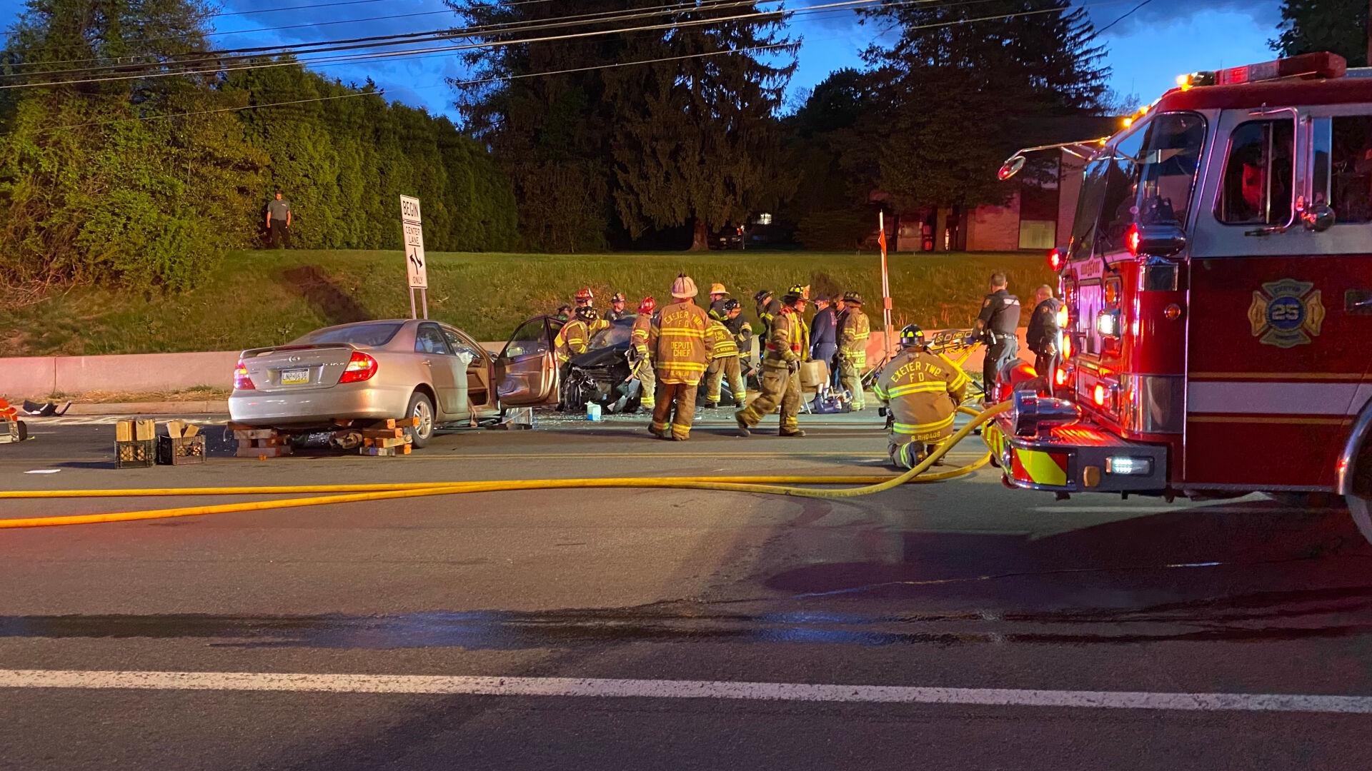 Crash in Exeter Twp. leaves multiple people hurt Berks Regional News