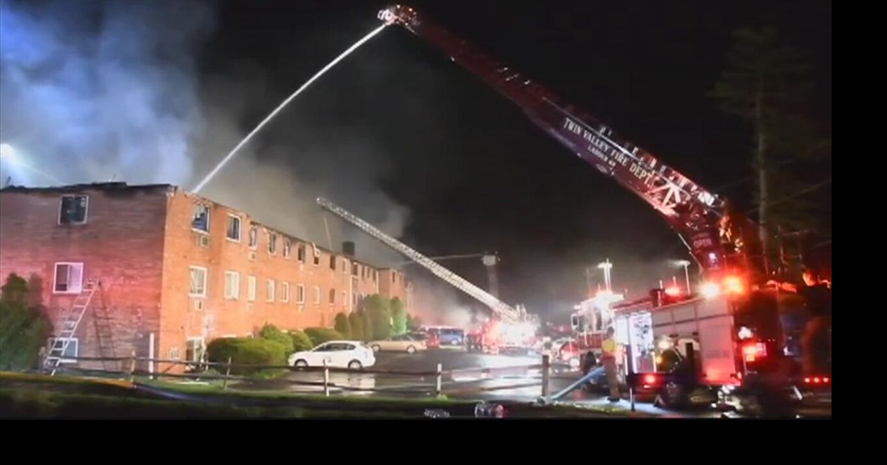 Survivor and local officials discuss Ashwood Apartments fire Southeastern Pennsylvania