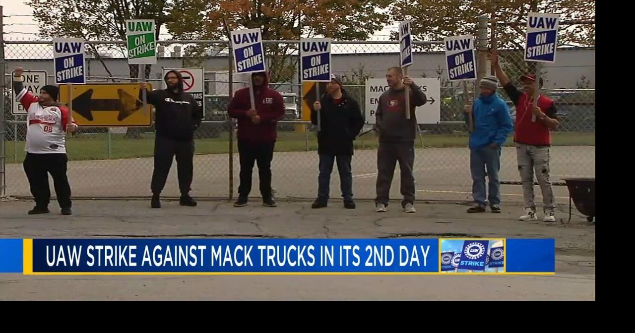 Sen. Fetterman, Rep. Wild join Mack Trucks strike as workers reject