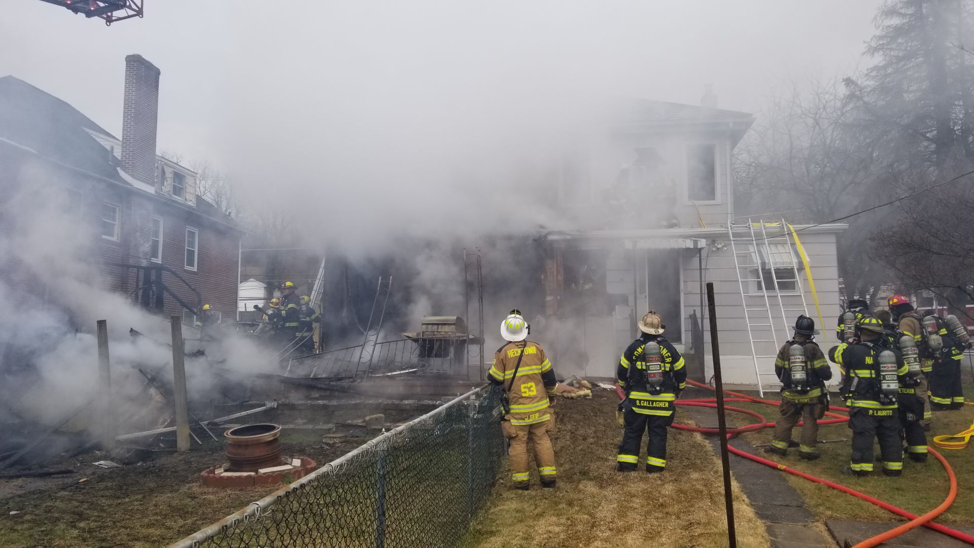 PHOTOS: Fire Destroys Home In Bath | | Wfmz.com