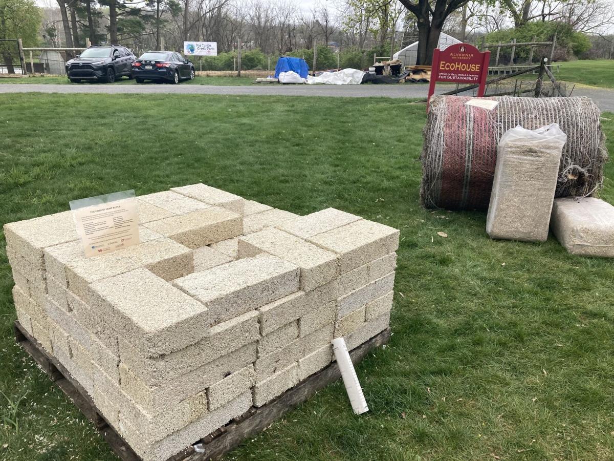 Hemp structure revealed at Alvernia University's EcoHouse | Berks Regional  News | wfmz.com