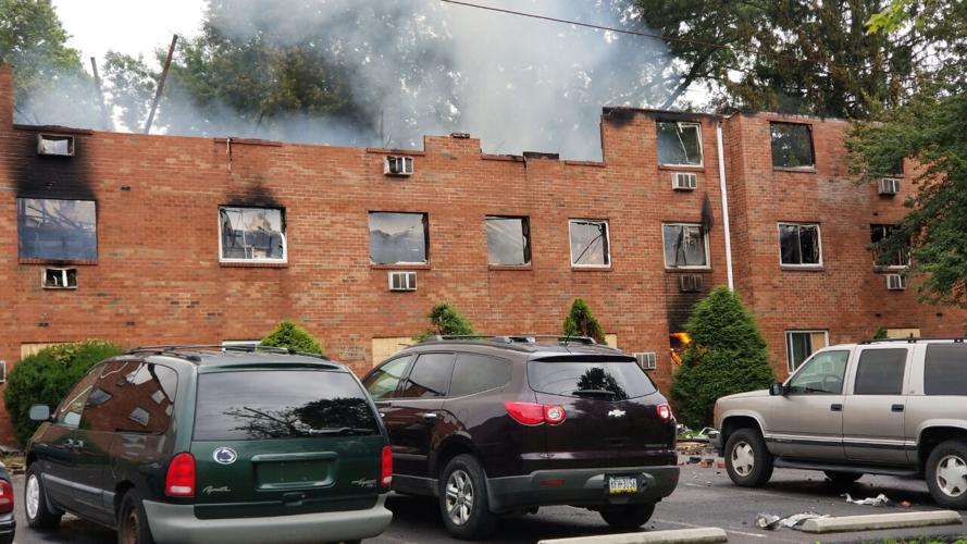 PHOTOS Crews battle massive fire at apartment complex in Chester County Southeastern