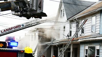 Crews battle house fire in Lansford | Poconos and Coal Region | wfmz.com