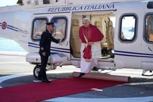 Pope denounces widening gap between the rich and poor on Monaco visit