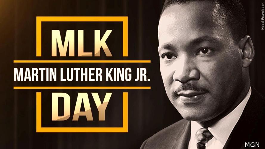 Martin Luther King Jr. Day graphic