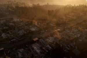 Chile wildfires rage for third day, entire towns wiped out
