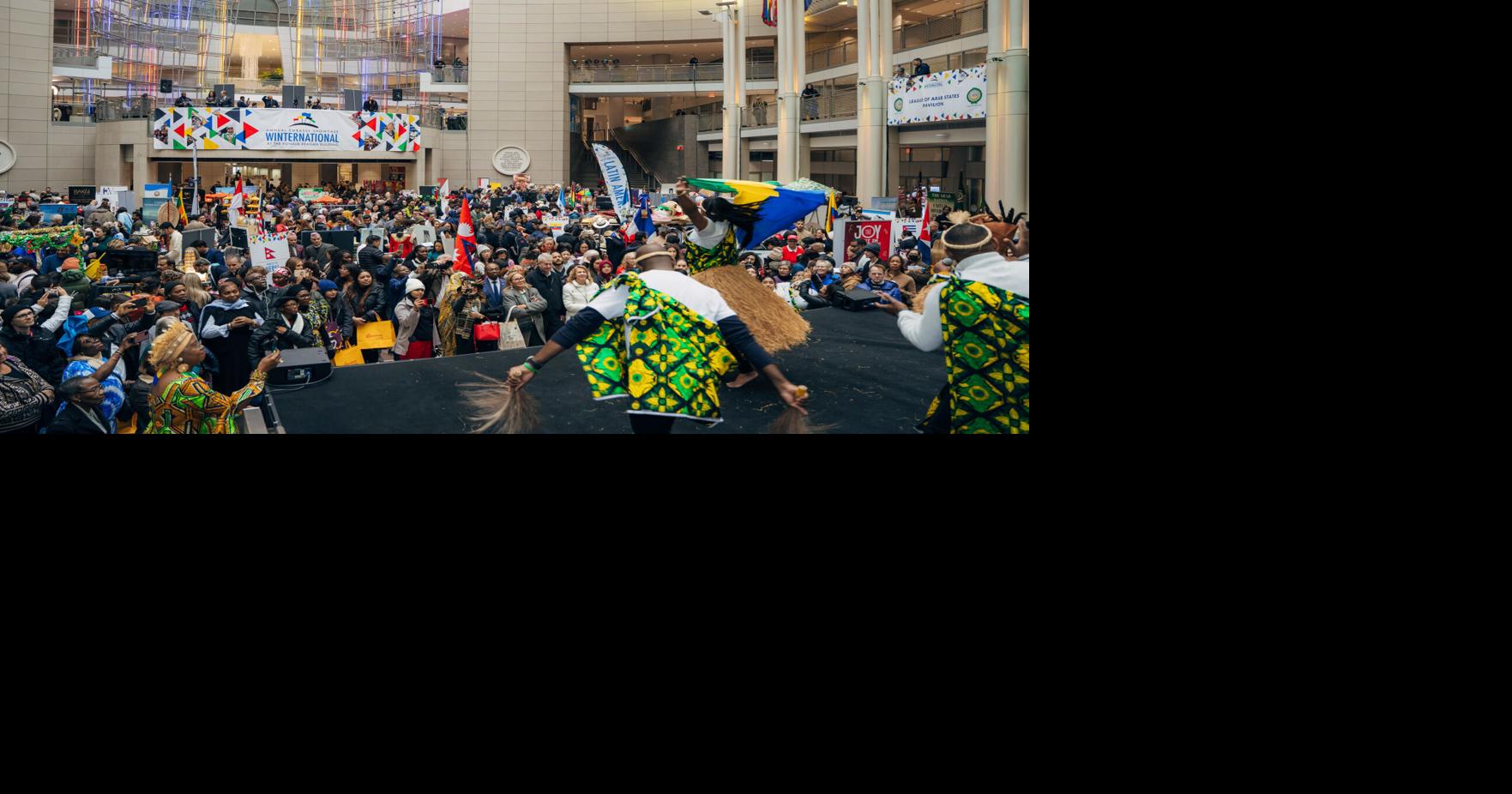 12TH ANNUAL WINTERNATIONAL EMBASSY SHOWCASE DRAWS 8,000 GUESTS