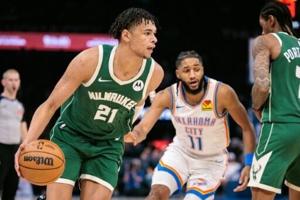 Dieng powers Bucks over NBA champion Thunder