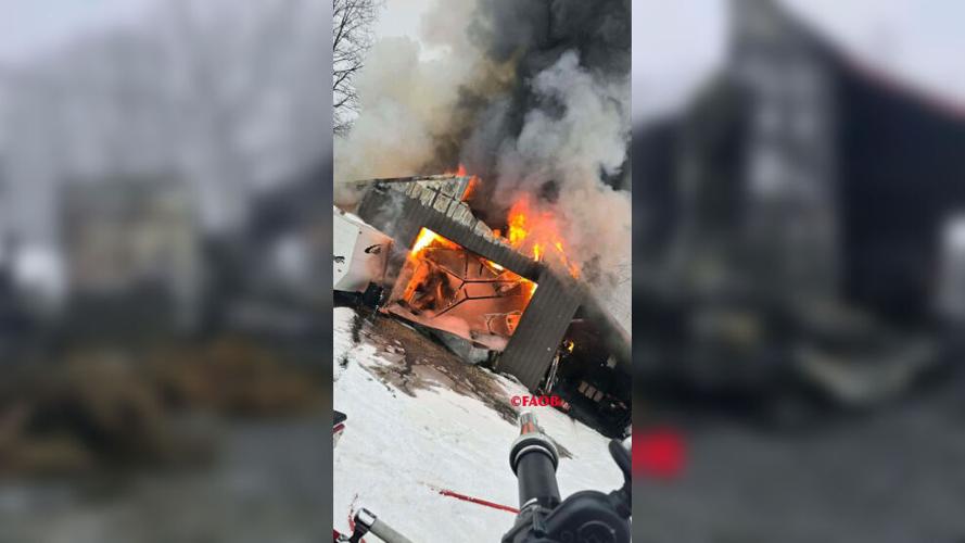 Early morning fire destroys building in Jefferson Twp. | Berks Regional ...