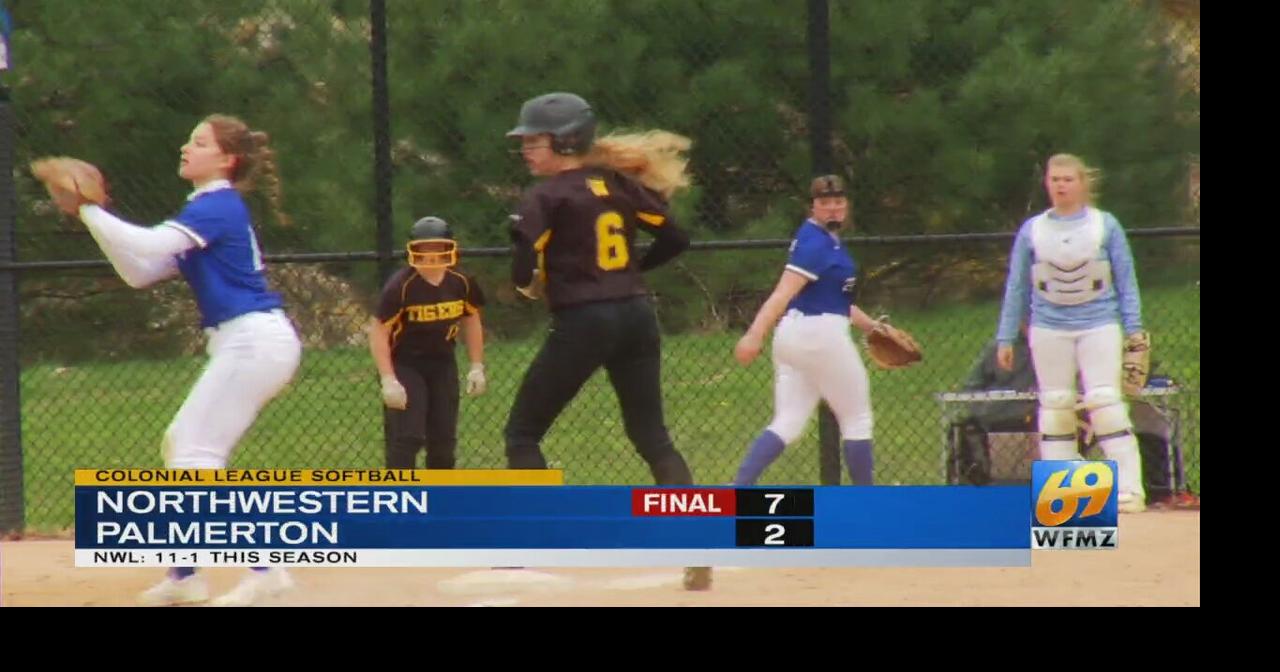 Northwestern softball downs Palmerton for 11th win of the season