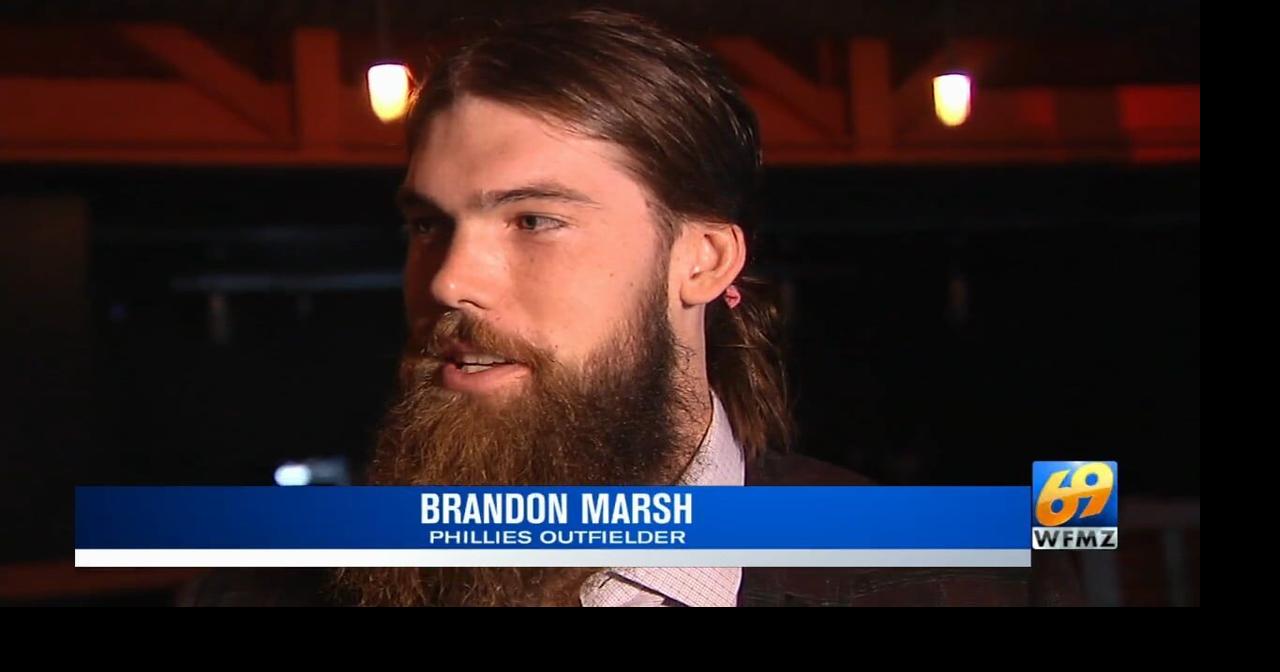 Brandon Marsh discusses shorter offseason at Phillies Winter