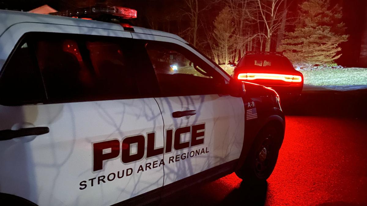 Police Crime Scene Tape Surround Stroud Township Home Poconos