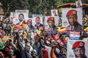 Ugandan opposition leader Bobi Wine warns of protests if polls rigged