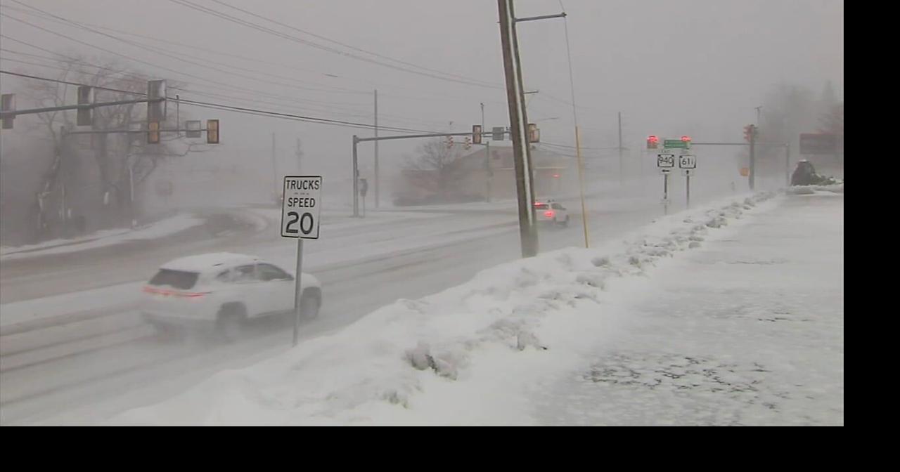 Poconos hit by strong winds, snow from nor'easter | Poconos and Coal ...