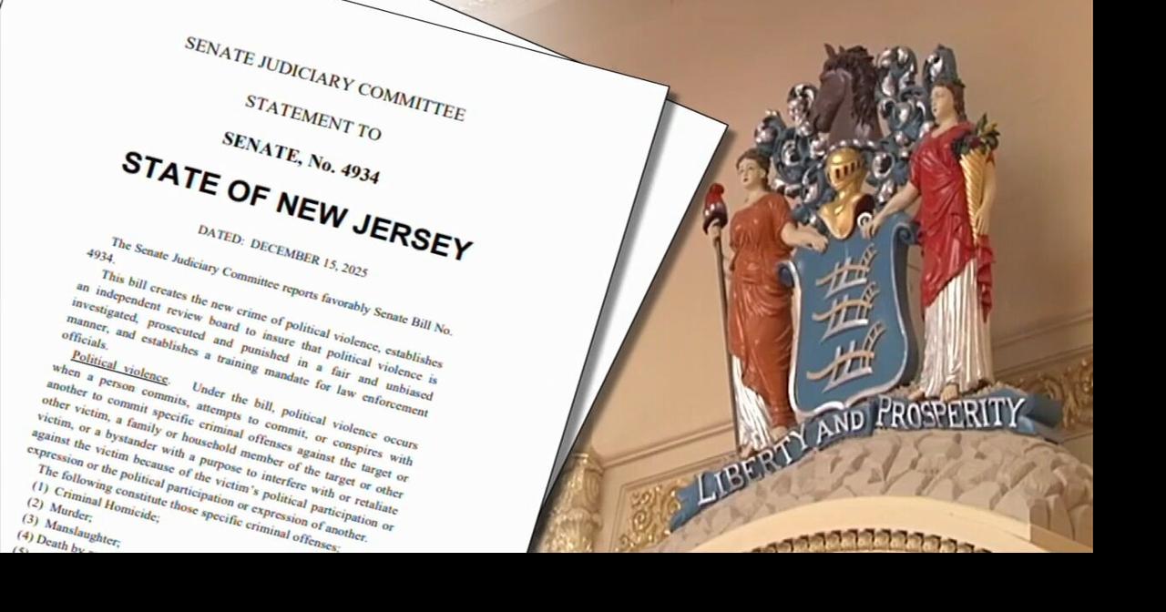 Bill that would combat political violence passes NJ Senate Judiciary Committee