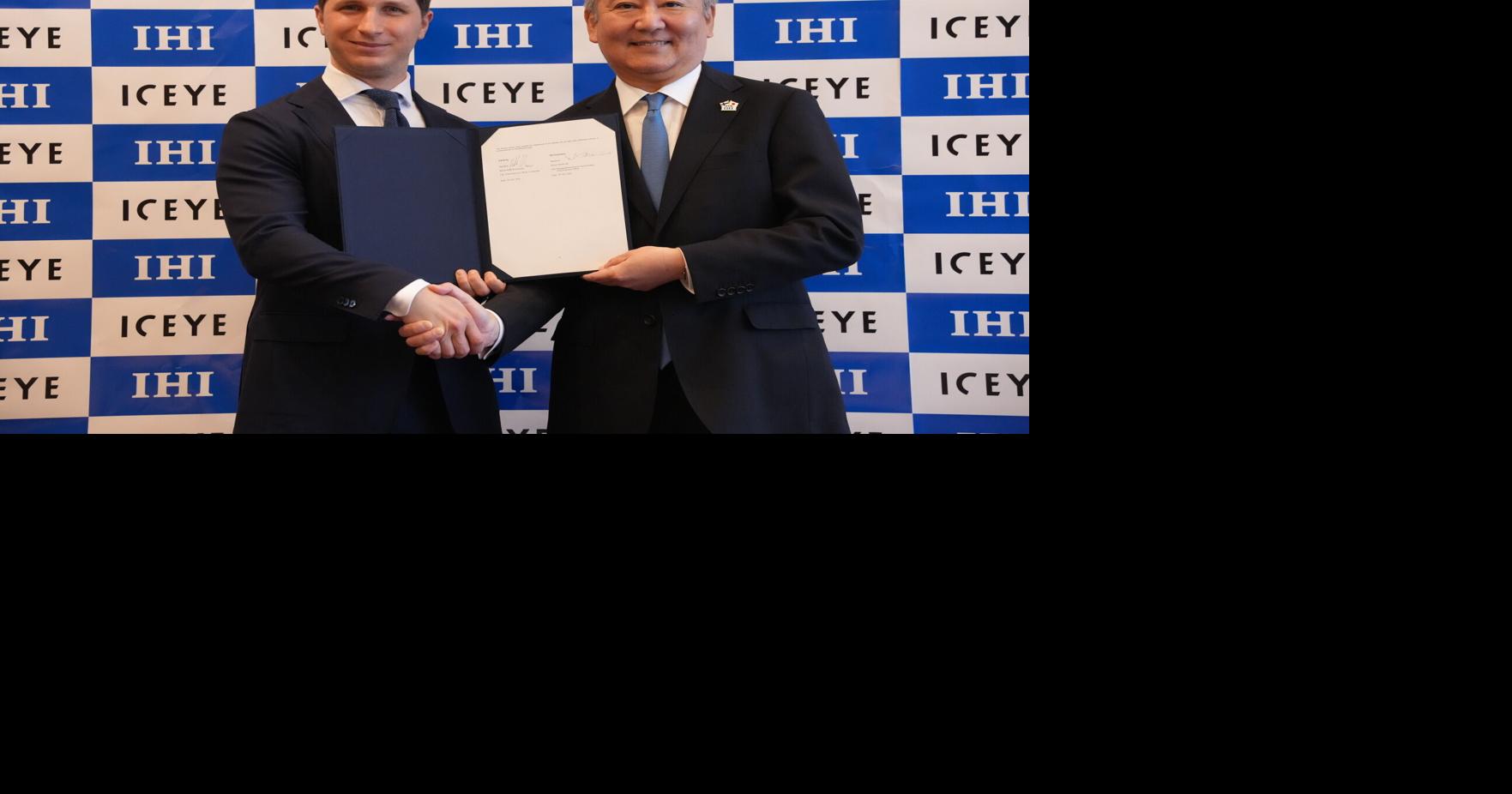 ICEYE and IHI sign agreement to build an Earth observation satellite constellation