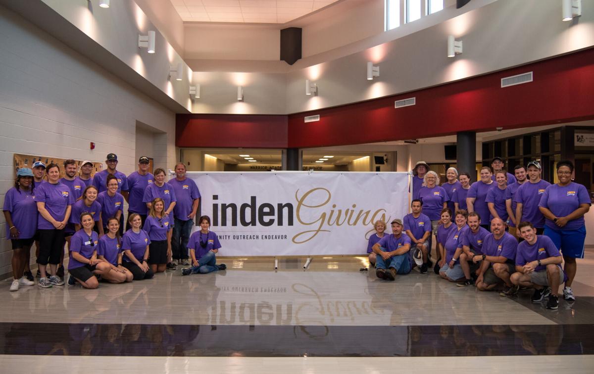 LindenGiving community outreach endeavor at St. Charles West High School