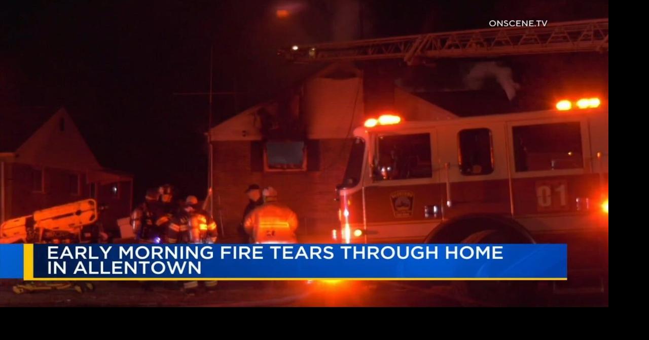 Early morning fire strikes home in Allentown | Allentown Area | wfmz.com