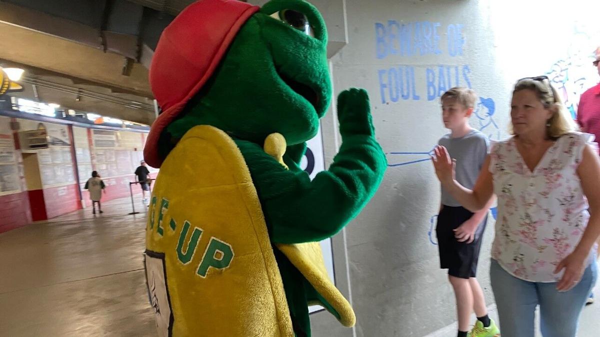 Longtime Reading Fightin' Phils mascot celebrates milestone, Berks  Regional News