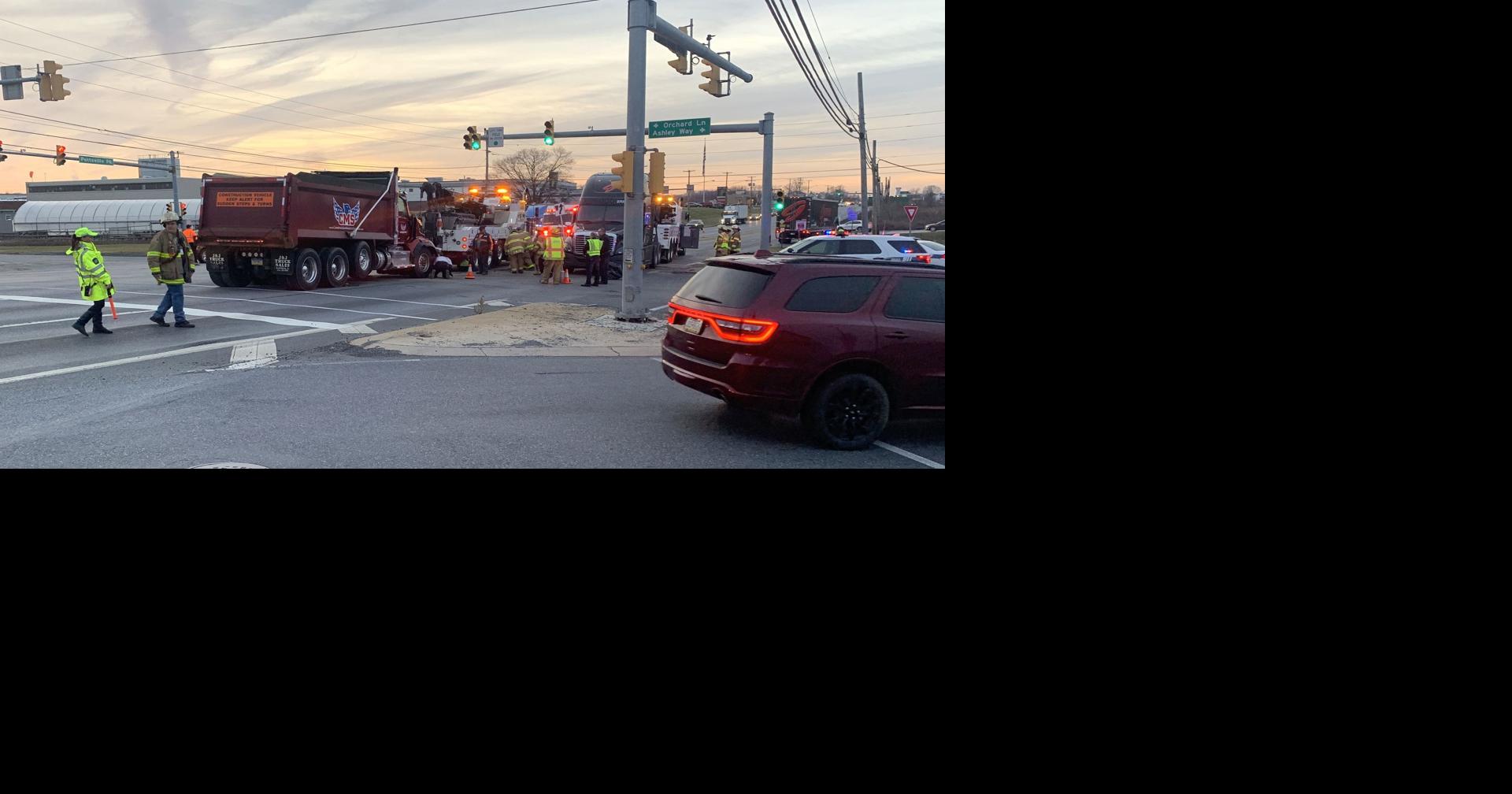 Crash closes Route 61 North for part of evening commute Berks