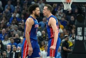 Cunningham leads Pistons past Nuggets rally, Knicks roll on