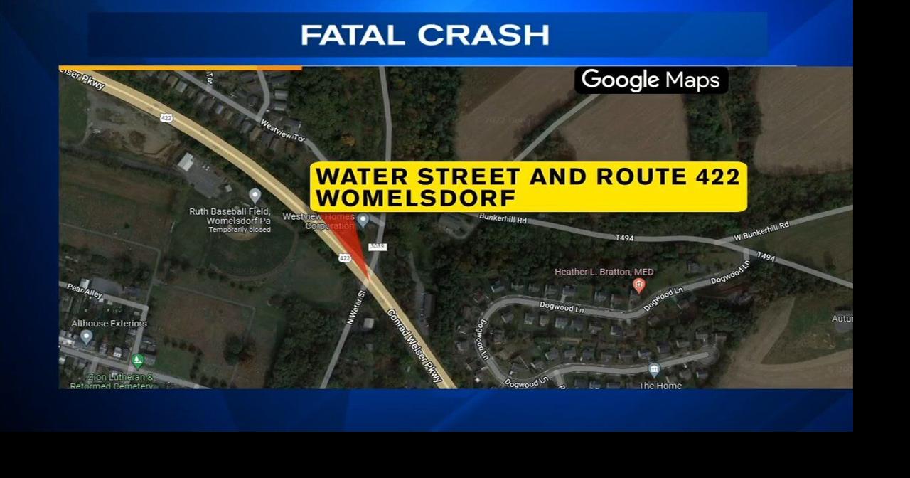 83yearold woman dies following Womelsdorf crash Berks Regional News