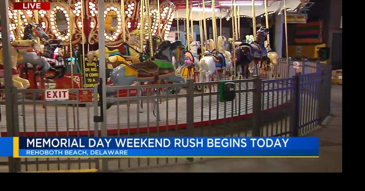 Rehoboth Beach in Delaware prepares for weekend rush ahead of Memorial Day
