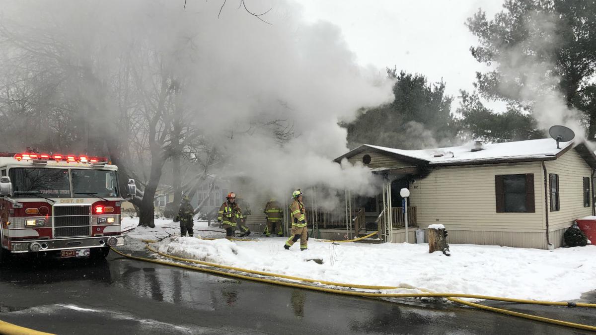 Crews Fight Trailer Fire In Upper Macungie Lehigh Valley