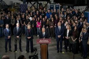 Canada launches huge defence plan to curb reliance on US