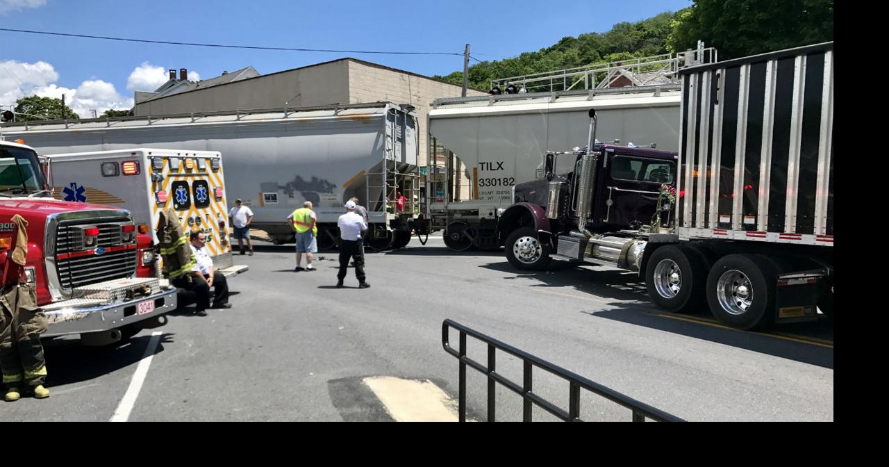 Train, tractor trailer collide in Bangor | Lehigh Valley Regional News ...