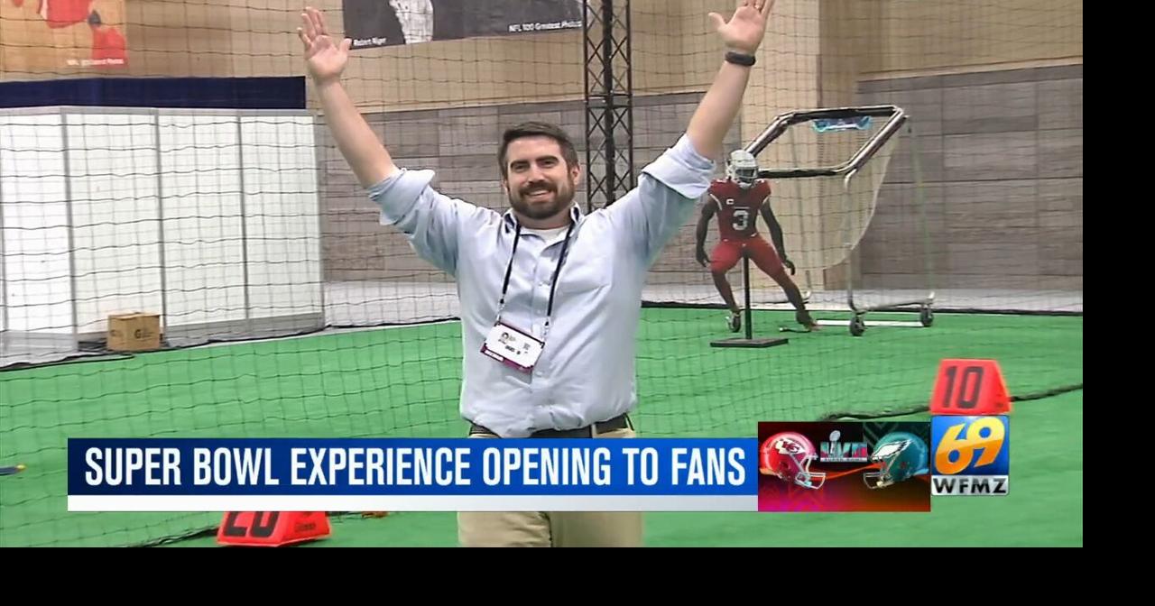 Super Bowl Experience allows fans to get in on the action