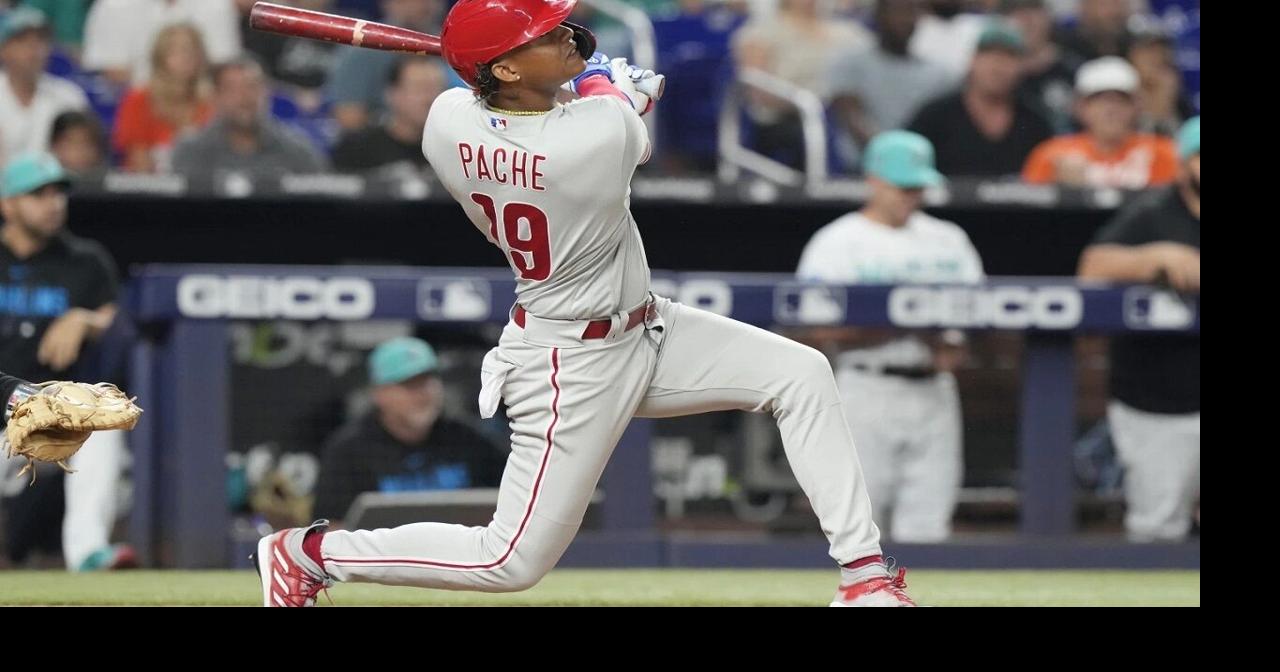 Cristian Pache's heroics lift Phillies to franchise record-tying