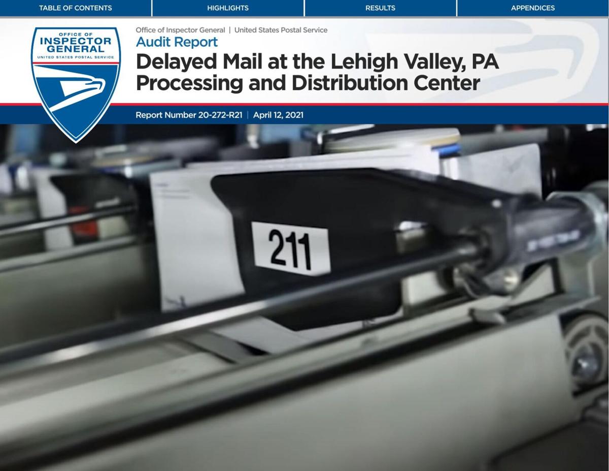 USPS releases audit report for Lehigh Valley facility that struggled with mail delays Lehigh
