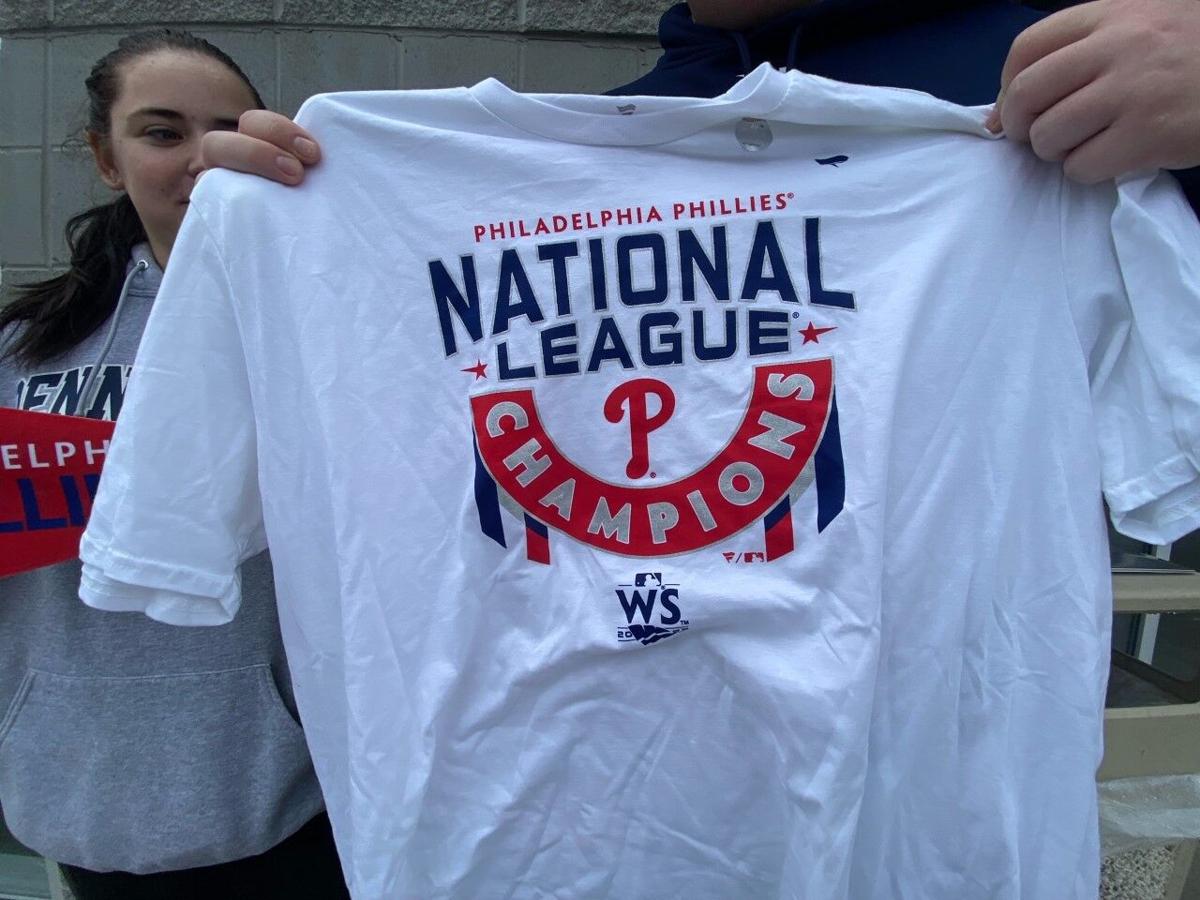 Philadelphia Phillies dominating merchandise sales on Fanatics, other MLB  fan gear websites as World Series run fuels popularity 