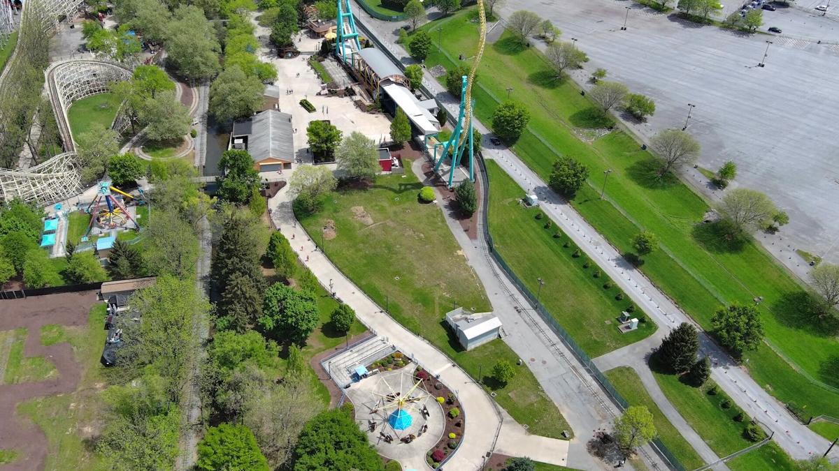 Site of Iron Menace Dorney Park roller coaster | | wfmz.com