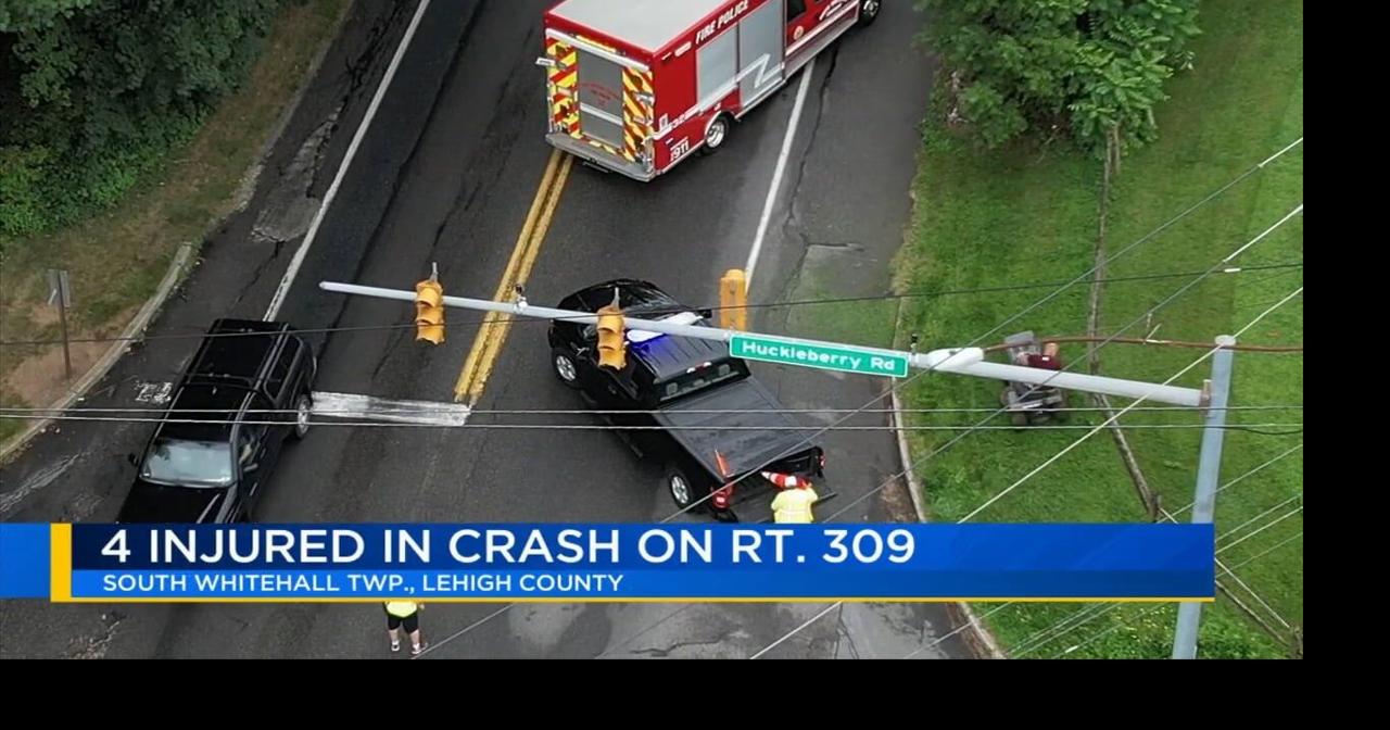 Multi-vehicle crash closes Route 309 lanes in South Whitehall Twp ...