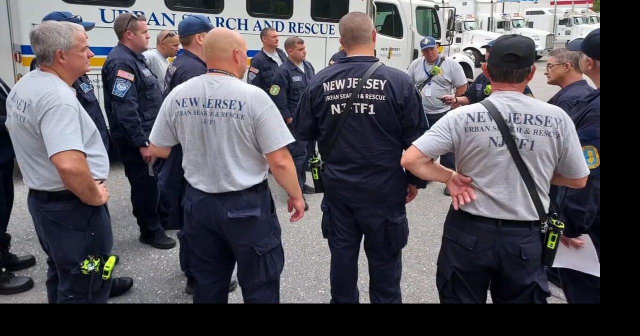 Montgomery Co. Red Cross volunteer, Pa. and NJ Task Force 1 members ...