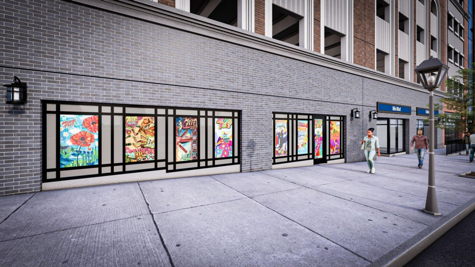 PHOTOS: New Look Of Bethlehem's Walnut Street Garage To Be Presented To ...