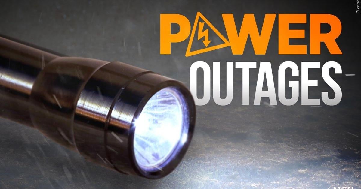 Hundreds lose power across region as storms roll through