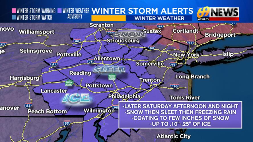 Another icy wintry mix on the way for the weekend. Here's what to ...