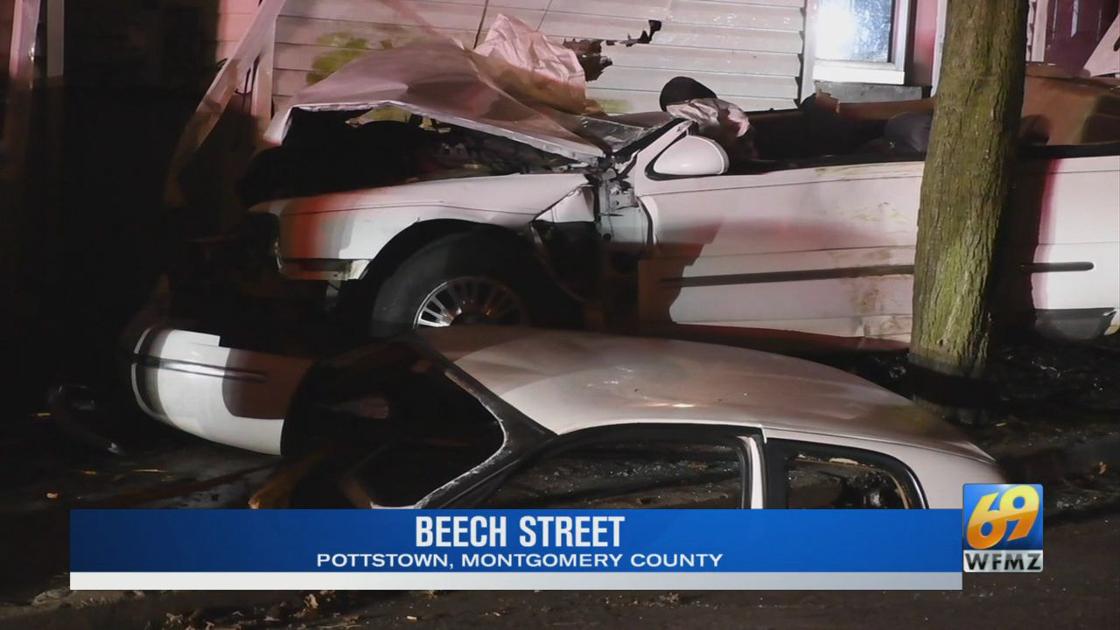 1 person hurt in crash in Pottstown Southeastern Pennsylvania