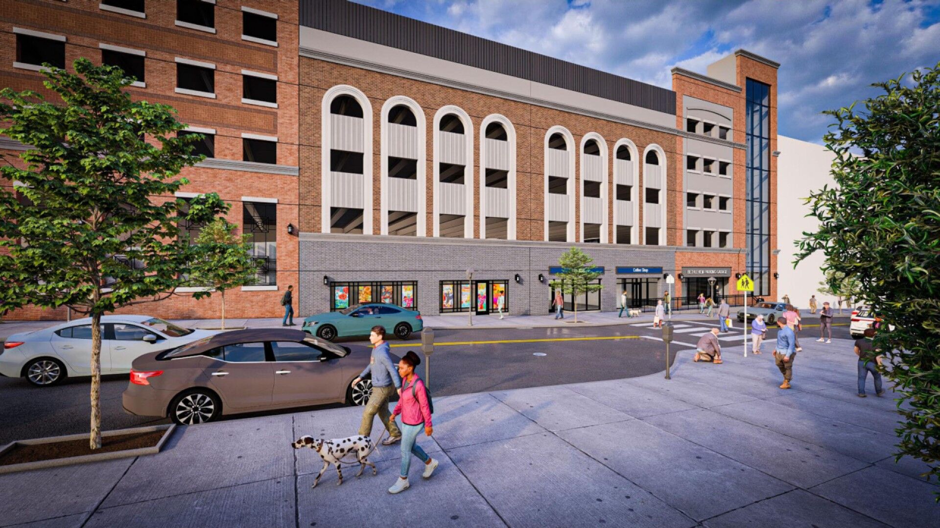 PHOTOS: New Look Of Bethlehem's Walnut Street Garage To Be Presented To ...