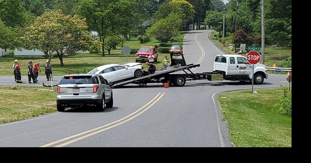 Police chase ends in crash in Berks; suspect in custody | Berks ...