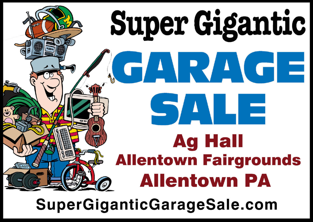 Super Gigantic Garage Sale returns to Allentown Fairgrounds Lehigh