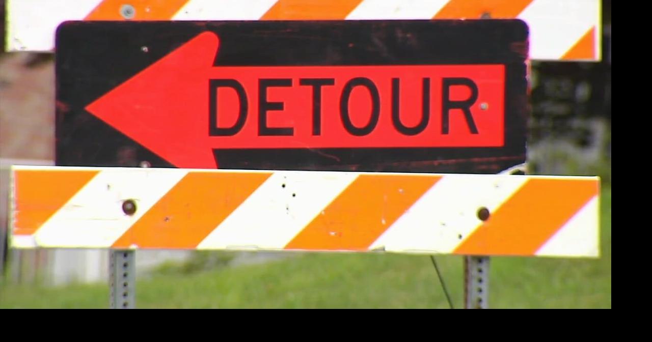 'Pay attention to the detour signs' Roadwork underway on busy stretch