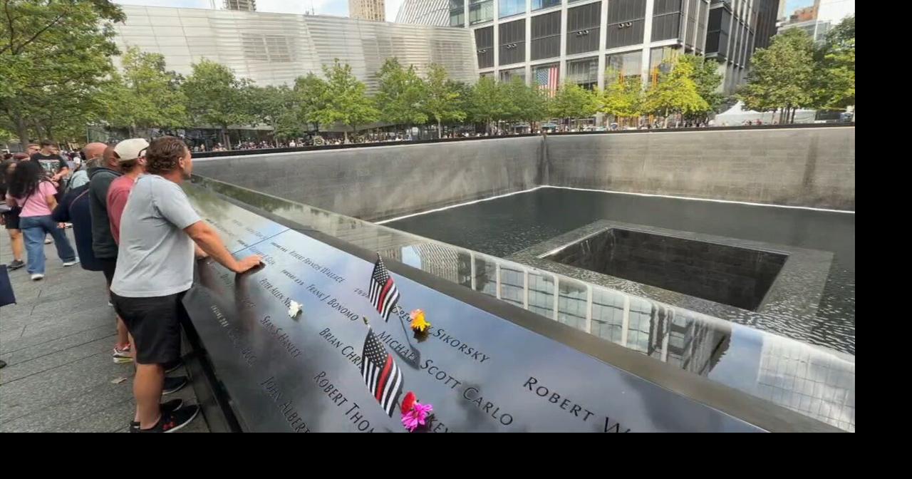 Former presidents, police officers and fire officials among crowd commemorating 9/11 at Ground Zero