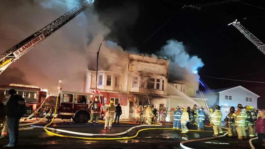 Crews battle 3alarm fire in Lansford Poconos and Coal Region