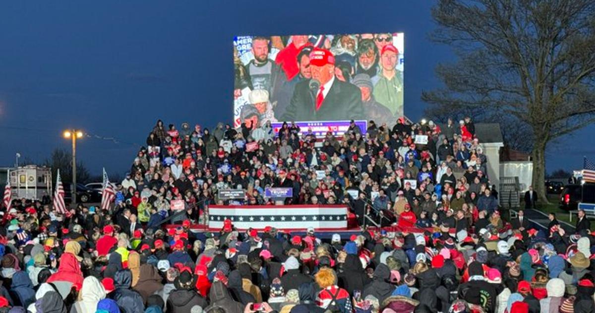 Trump delivers speech on border security, economy, and Iran’s attack on Israel at Lehigh Valley rally | Lehigh Valley Regional News