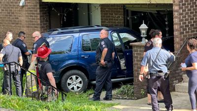 SUV slams into apartment building in Whitehall Twp. | Lehigh Valley ...