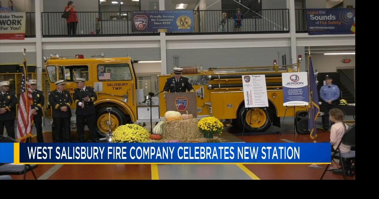 New fire station opens in Salisbury Twp. with ribbon cutting ceremony ...